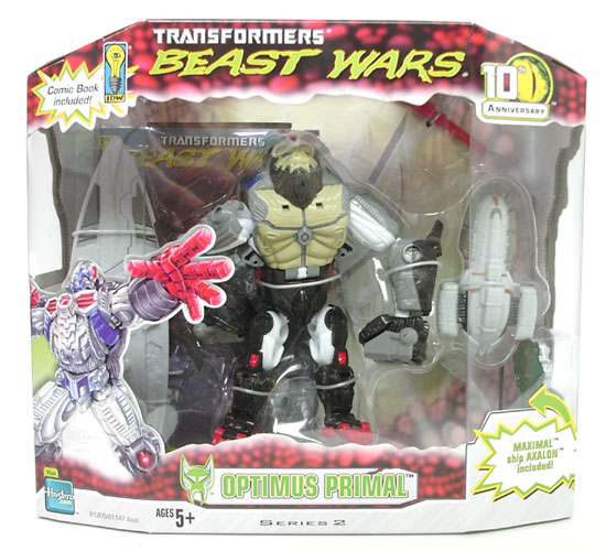 BEAST WARS 10TH ANNIVERSARY:<BR>OPTIMUS PRIMAL: 米玩亭