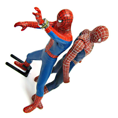 ソフビ魂：スパイダーマン＆ブラックスパイダーマン: 米玩亭